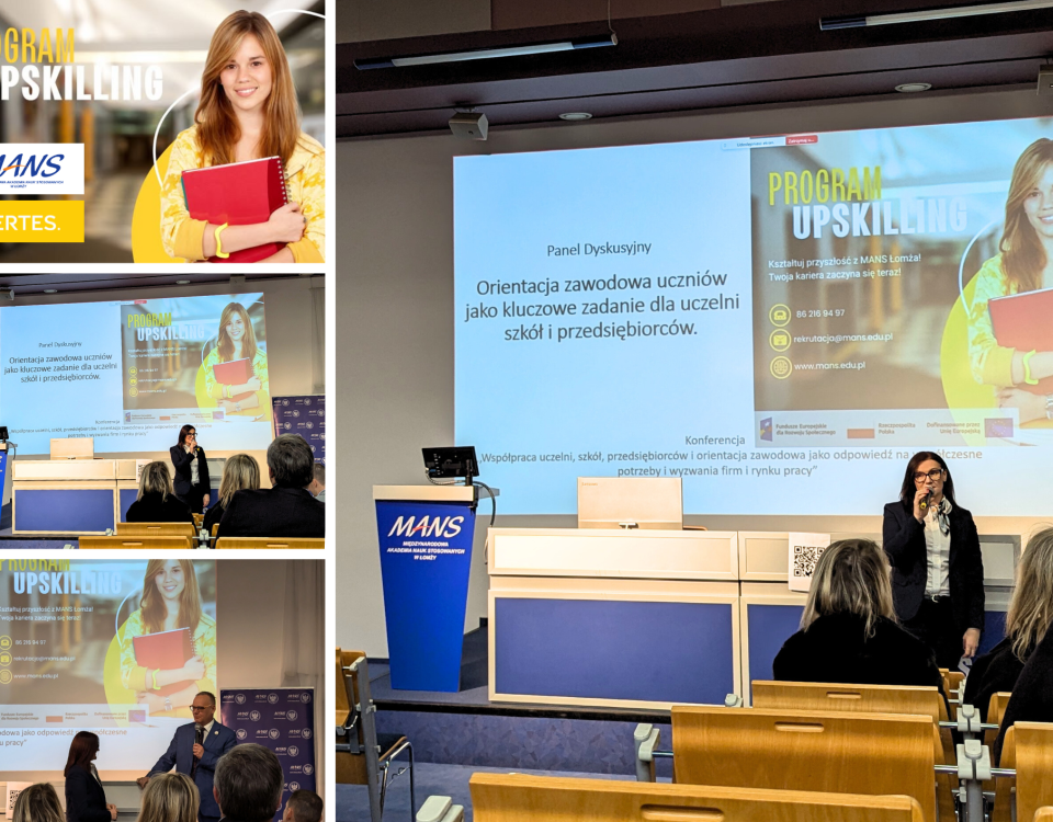 Konferencja „Współpraca uczelni, szkół, przedsiębiorców i orientacja zawodowa” – inauguracja projektu UPSKILLING